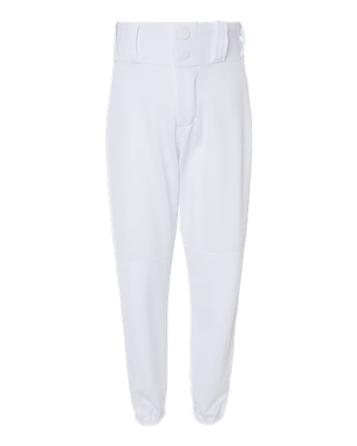 Alleson Athletic Youth Baseball Pants - White