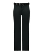 Alleson Athletic Men's Baseball Pants With Braid (Part 1 of 2) - Black/ White