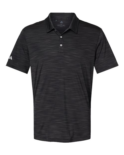 Adidas Men's Mélange Polo - Black Melange