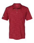 Adidas Men's Mélange Polo - Collegiate Burgundy Melange