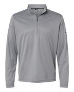 Adidas Men's Ultimate365 Lightweight Quarter-Zip Pullover - Grey Three