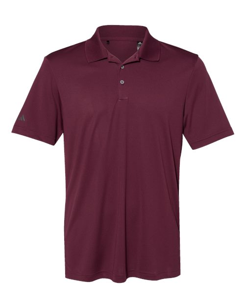 Adidas Men's Performance Polo (Part 1 of 2) - Maroon