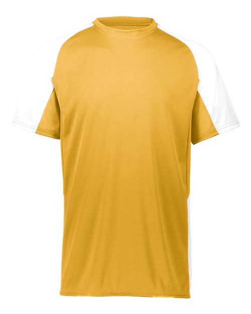 Augusta Sportswear Youth Cutter Jersey (Part 1 of 2) - Athletic Gold/ White