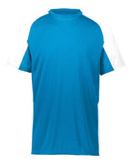 Augusta Sportswear Youth Cutter Jersey (Part 1 of 2) - Power Blue/ White