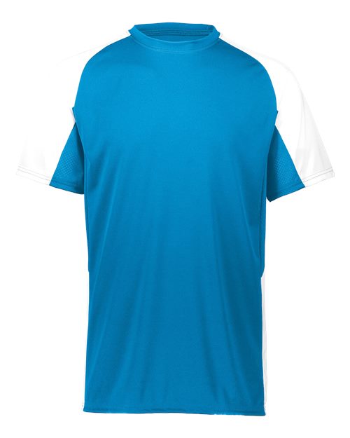 Augusta Sportswear Youth Cutter Jersey (Part 1 of 2) - Power Blue/ White