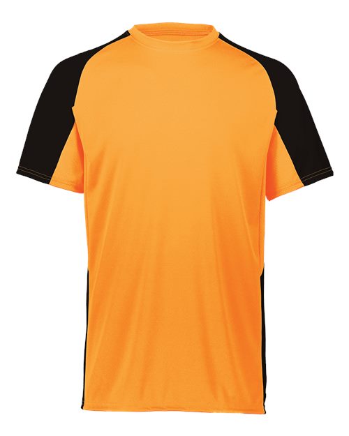 Augusta Sportswear Youth Cutter Jersey (Part 1 of 2) - Power Orange/ Black
