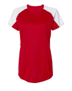 Augusta Sportswear Women's Cutter Jersey - Red/ White