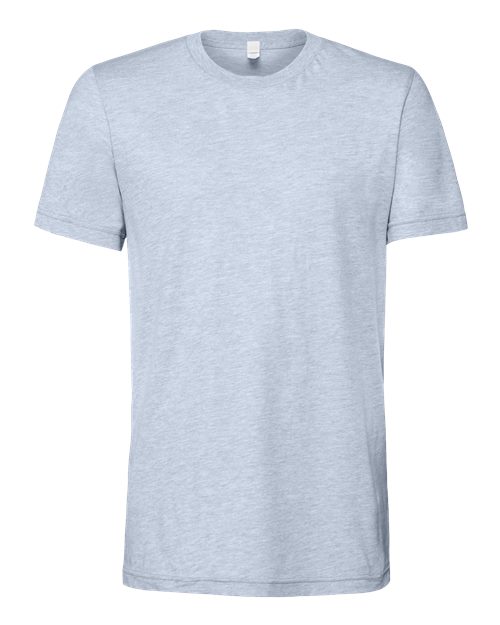 BELLA + CANVAS CVC Jersey Tee (Part 4 of 7) - Heather Prism Blue