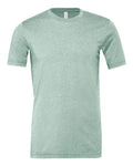 BELLA + CANVAS CVC Jersey Tee (Part 5 of 7) - Heather Prism Dusty Blue
