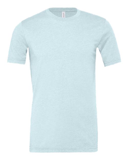 BELLA + CANVAS CVC Jersey Tee (Part 5 of 7) - Heather Prism Ice Blue