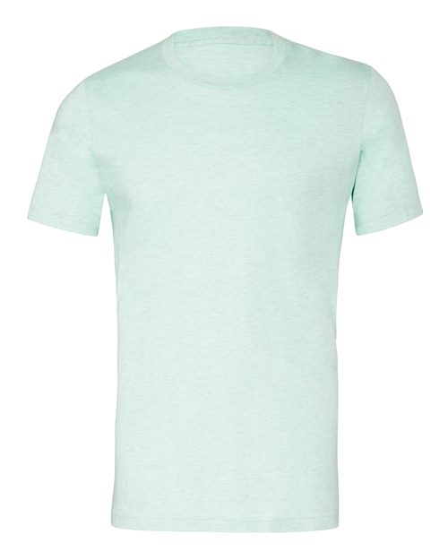 BELLA + CANVAS CVC Jersey Tee (Part 5 of 7) - Heather Prism Mint