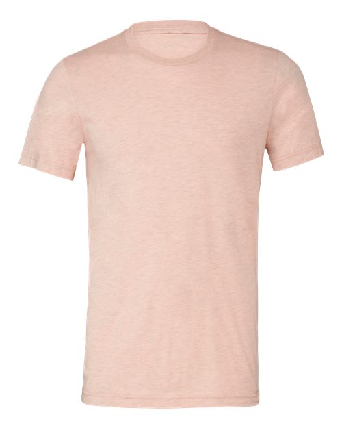 BELLA + CANVAS CVC Jersey Tee (Part 5 of 7) - Heather Prism Peach
