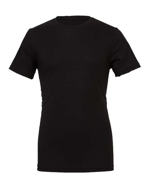 BELLA + CANVAS CVC Jersey Tee (Part 7 of 7) - Solid Black Blend