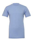 BELLA + CANVAS CVC Jersey Tee (Part 1 of 7) - Heather Blue