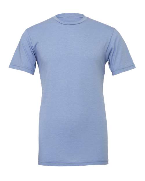 BELLA + CANVAS CVC Jersey Tee (Part 1 of 7) - Heather Blue