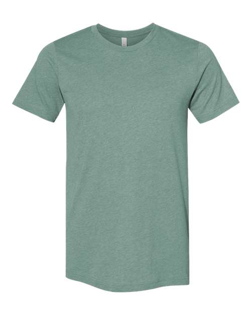 BELLA + CANVAS CVC Jersey Tee (Part 2 of 7) - Heather Dusty Blue