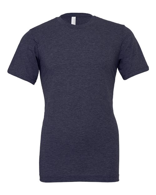 BELLA + CANVAS CVC Jersey Tee (Part 3 of 7) - Heather Midnight Navy