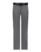 Alleson Athletic Youth Baseball Pants With Braid - Charcoal/ Royal