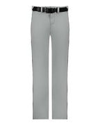 Alleson Athletic Youth Baseball Pants With Braid - Grey/ Black