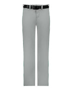 Alleson Athletic Youth Baseball Pants With Braid - Grey/ Forest