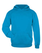 Badger Youth Performance Fleece Hooded Sweatshirt - Electric Blue