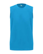 Badger Youth B-Core Sleeveless T-Shirt - Electric Blue