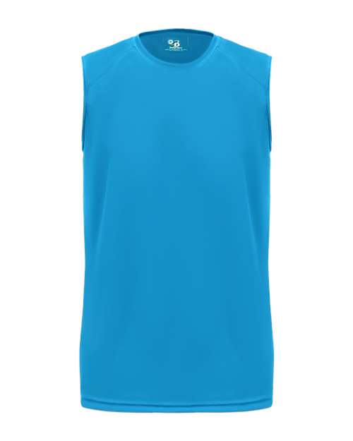 Badger Youth B-Core Sleeveless T-Shirt - Electric Blue