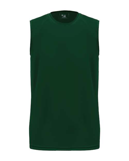 Badger Youth B-Core Sleeveless T-Shirt - Forest