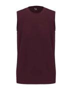 Badger Youth B-Core Sleeveless T-Shirt - Maroon