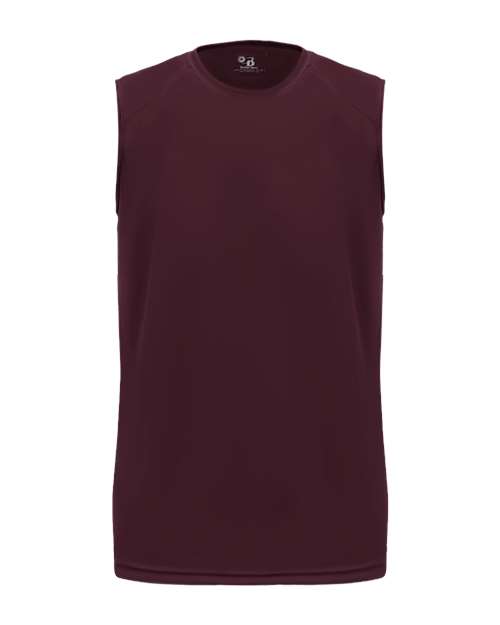 Badger Youth B-Core Sleeveless T-Shirt - Maroon