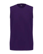 Badger Youth B-Core Sleeveless T-Shirt - Purple