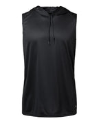 Badger Men's B-Core Hooded Sleeveless T-Shirt - Black