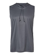 Badger Men's B-Core Hooded Sleeveless T-Shirt - Graphite