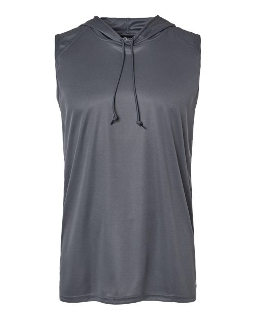 Badger Men's B-Core Hooded Sleeveless T-Shirt - Graphite