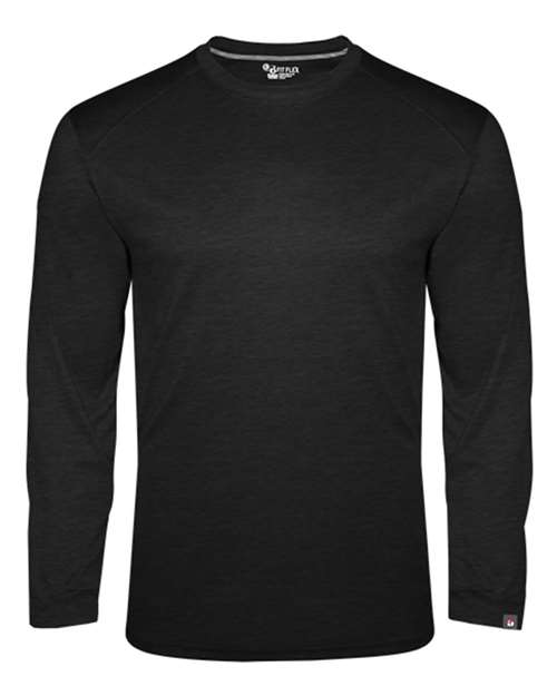 Badger Men's FitFlex Performance Long Sleeve T-Shirt - Black