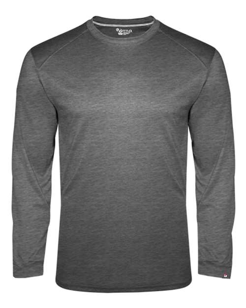 Badger Men's FitFlex Performance Long Sleeve T-Shirt - Charcoal