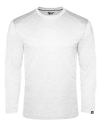 Badger Men's FitFlex Performance Long Sleeve T-Shirt - White
