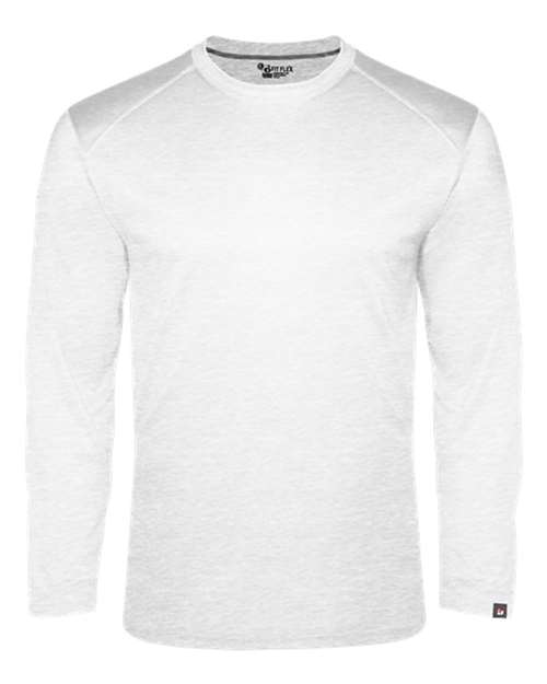 Badger Men's FitFlex Performance Long Sleeve T-Shirt - White