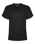 Badger Women's FitFlex Performance V-Neck T-Shirt - Black