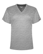 Badger Women's FitFlex Performance V-Neck T-Shirt - Oxford
