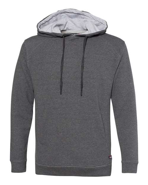 Badger Men's FitFlex French Terry Hooded Sweatshirt - Charcoal