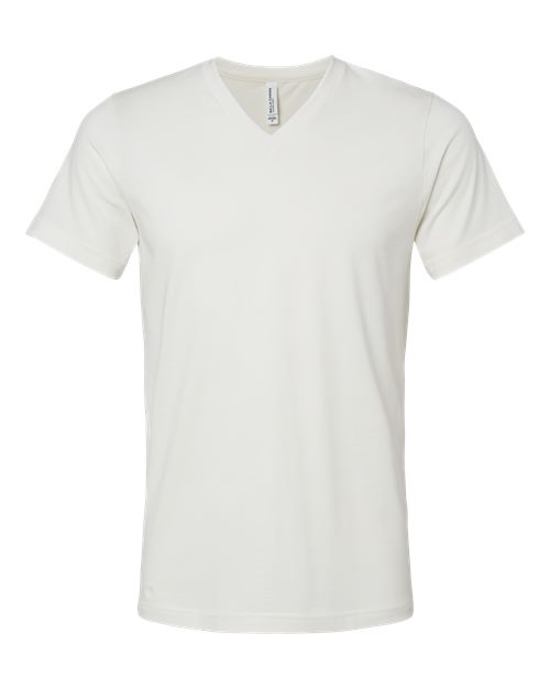 BELLA + CANVAS Unisex Jersey V-Neck Tee (Part 2 of 2) - Vintage White