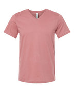 BELLA + CANVAS Unisex Jersey V-Neck Tee (Part 1 of 2) - Mauve