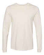 BELLA + CANVAS Unisex Jersey Long Sleeve Tee (Part 2 of 4) - Natural