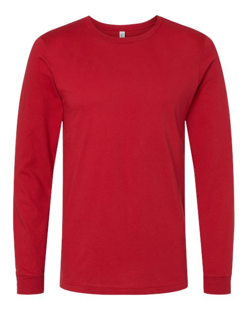 BELLA + CANVAS Unisex Jersey Long Sleeve Tee (Part 1 of 4) - Canvas Red