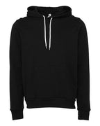 BELLA + CANVAS Unisex Sponge Fleece Hoodie Sweatshirt (Part 1 of 4) - DTG Black