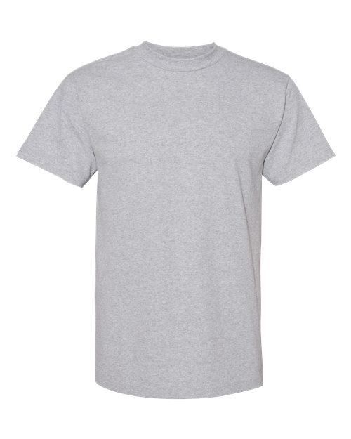 American Apparel Unisex Heavyweight Cotton Tee (Part 1 of 2) - Heather Grey