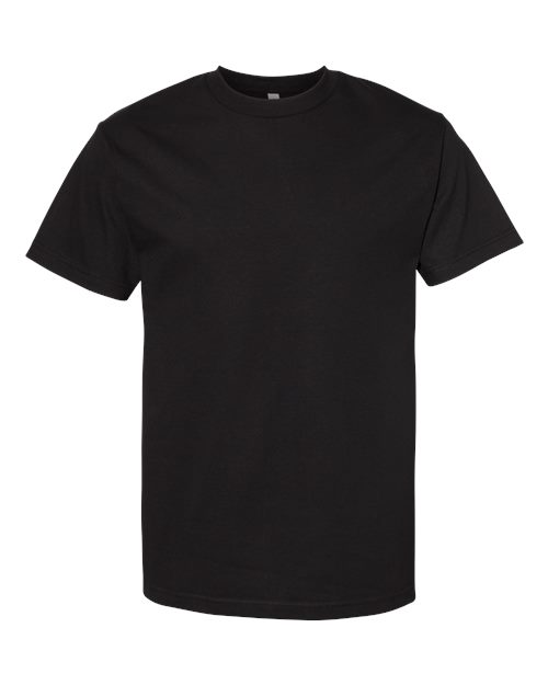 American Apparel Unisex Heavyweight Cotton Tee (Part 1 of 2) - Black