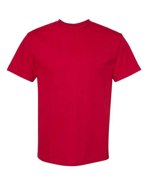 American Apparel Unisex Heavyweight Cotton Tee (Part 1 of 2) - Cardinal