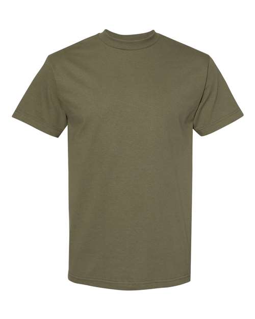 American Apparel Unisex Heavyweight Cotton Tee (Part 1 of 2) - Military Green